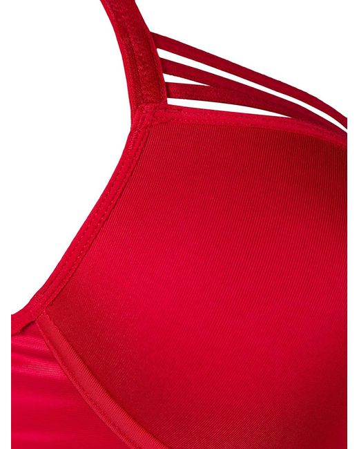 Marlies Dekkers Red 'Dame De Paris' Push Up Bra