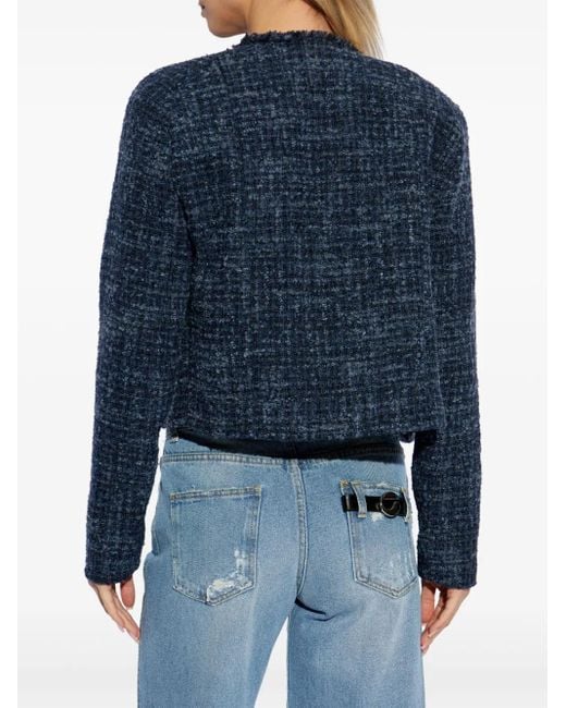 IRO Baluna Tweed Jack in het Blue