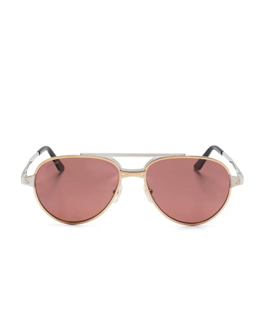 Cartier Pink Santos Sunglasses for men
