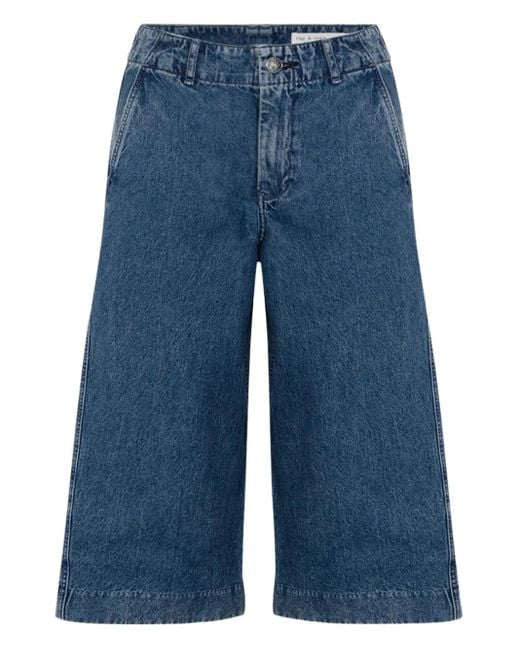Rag & Bone Jamie ハイライズ クロップドジーンズ Blue