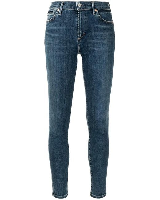 Citizens of Humanity Blue Super-Skinny Cut Jeans