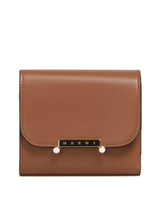 Portafoglio di Marni in Brown