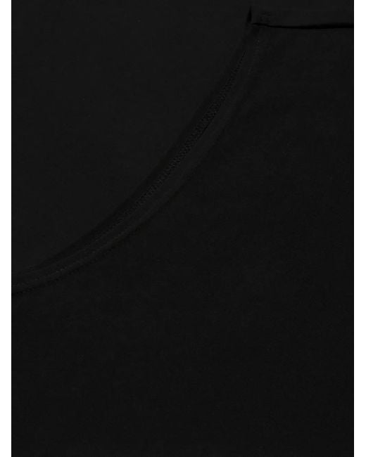 Aape By A Bathing Ape Black Logo-Patch Tank Top for men