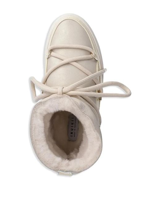 Inuikii Natural Leather Lace-Up Boots
