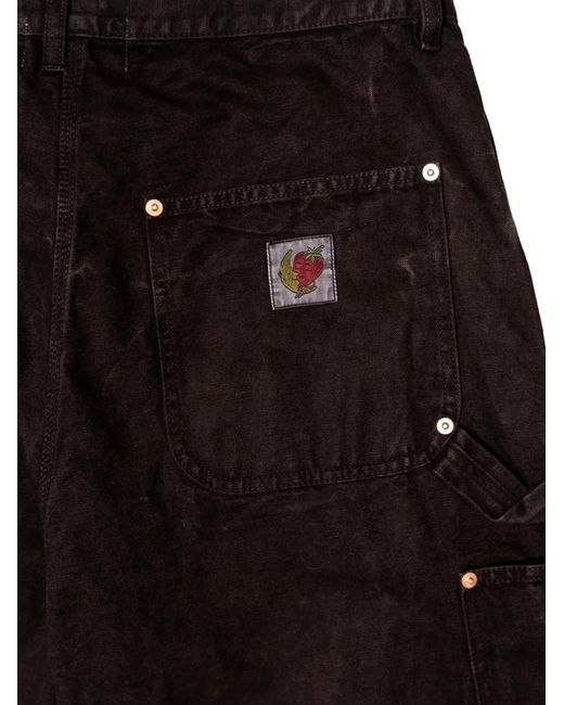 Doublet Black Carrot-Patch Jeans for men