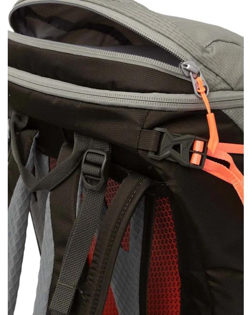 Salewa Gray Zip Webbing Backpack