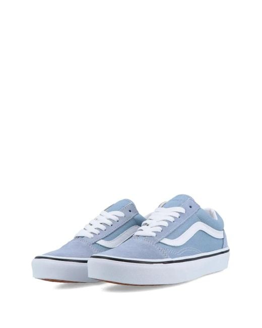 Vans Blue Side-Stripe Sneakers for men