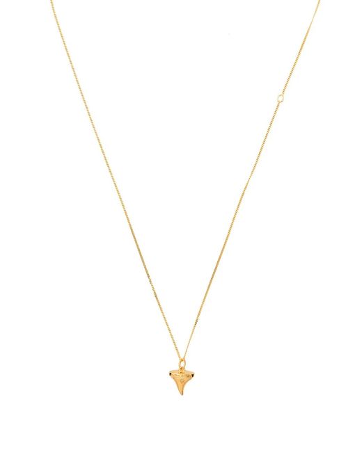 True Rocks Multicolor Shark Tooth Pendant Necklace
