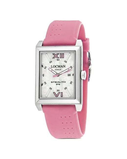LOCMAN Pink Montre Stealth R 20 Mm En Nacre for men