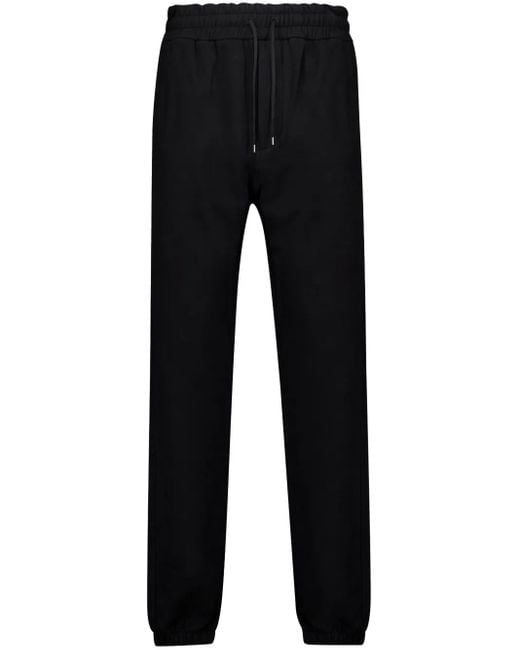 Saint Laurent Black Slim-Fit Cotton Jersey Sweatpants for men
