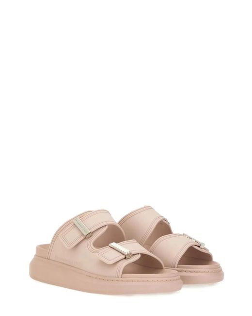 Alexander McQueen Pink Hybrid Slides for men