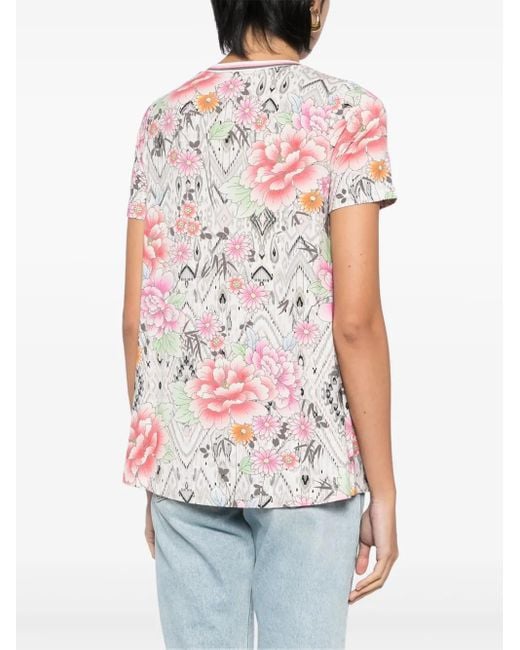 Johnny Was Pink The Janie Favorite T-Shirt