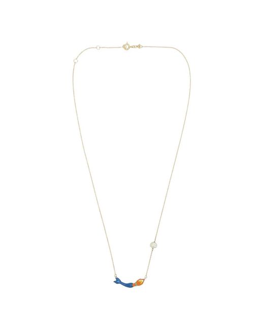 Aliita White Collier Mermaid À Perles