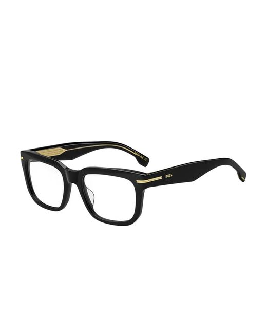 Boss Brown Square-Frame Glasses