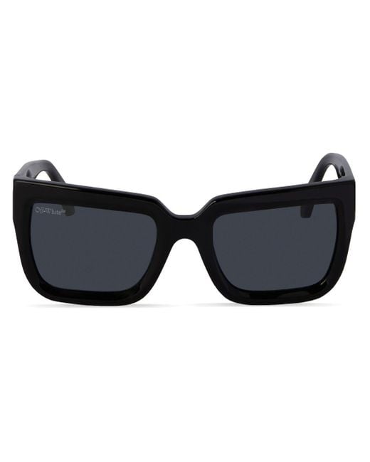 Off-White c/o Virgil Abloh Black Firenze Oversized Square-frame Sunglasses