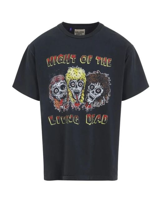 GALLERY DEPT. Black Night Of The Living Dead T-Shirt for men