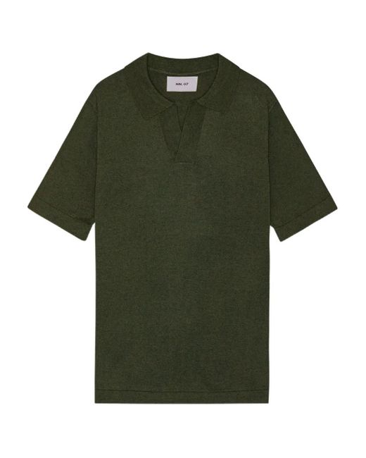 メンズ NN07 Ribbed T-shirt Green
