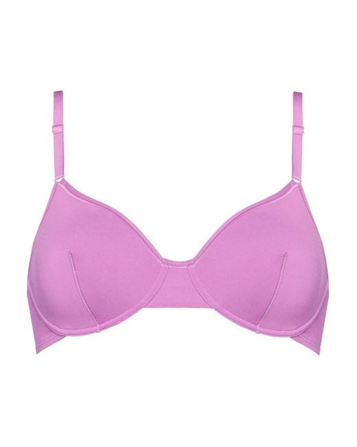 Eres Purple Ilona Soyeuse Full-Cup Bra