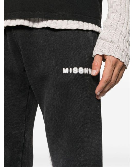 Pantalon de jogging Community à effet délavé M I S B H V pour homme en coloris Black
