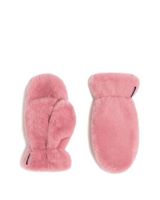 Apparis Coco エコファーグローブ Pink