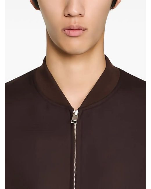 Sandro Black Zip-Up Jacket for men