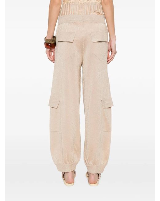 Circus Hotel White Patch Pocket Trousers