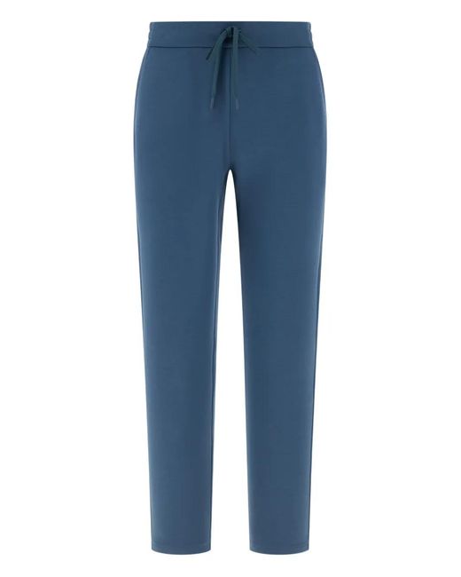 Boggi Blue Drawstring Patch Pocket Track Pants for men