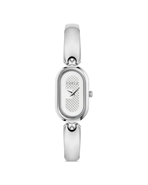Furla White Ooh 32Mm Watch