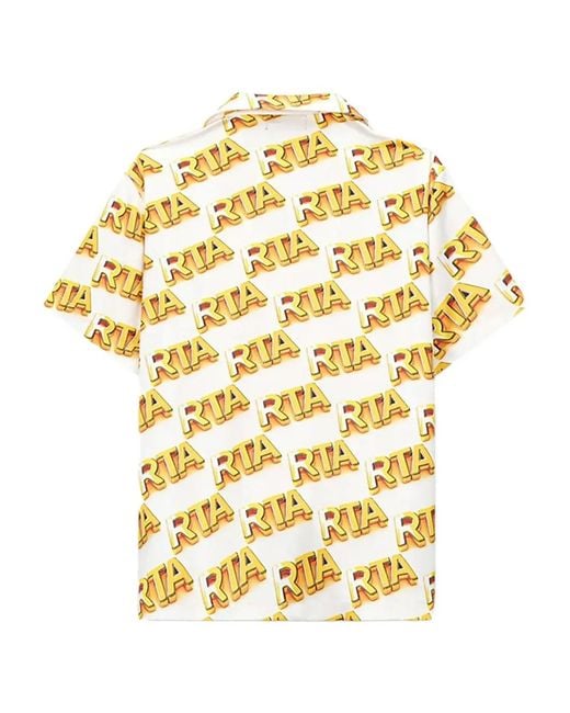 RTA Metallic Nathan Button-Down Shirt for men