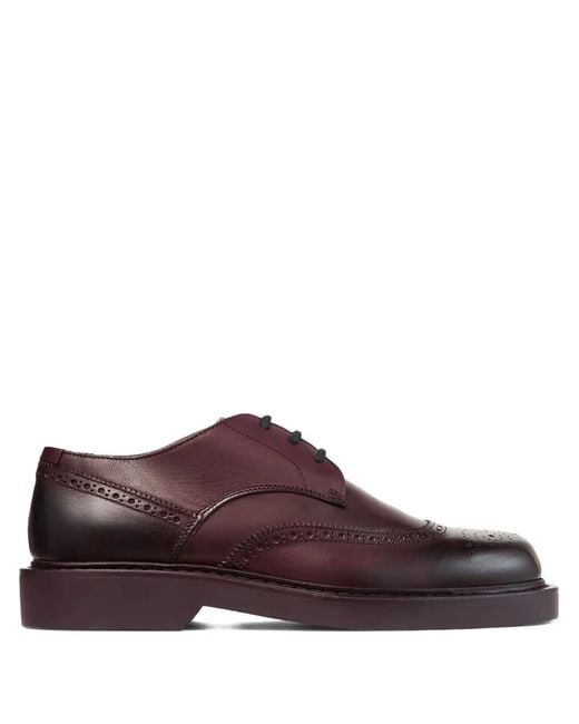 Jimmy Choo Brown Rowan Brogue Derby Shoes for men