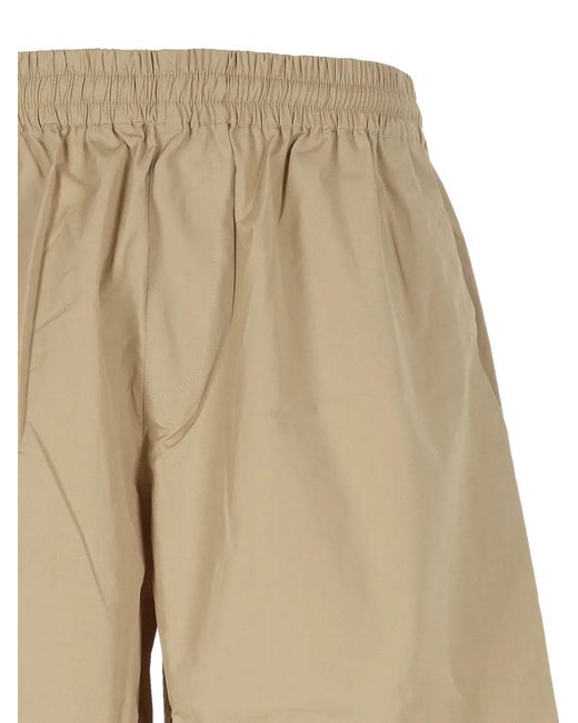 A.P.C. Natural Elasticated-Waist Shorts for men