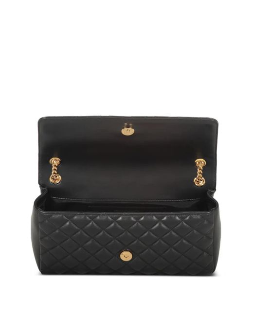 Versace White Gesteppte Umhängetasche