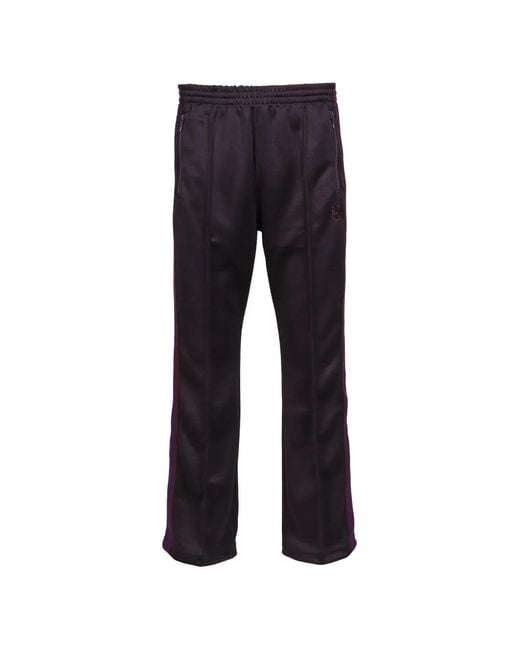 Needles Bootcut Trainingsbroek in het Blue voor heren
