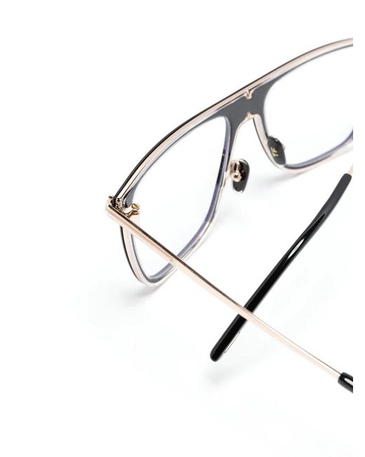 Tom Ford Brown Square-Frame Glasses