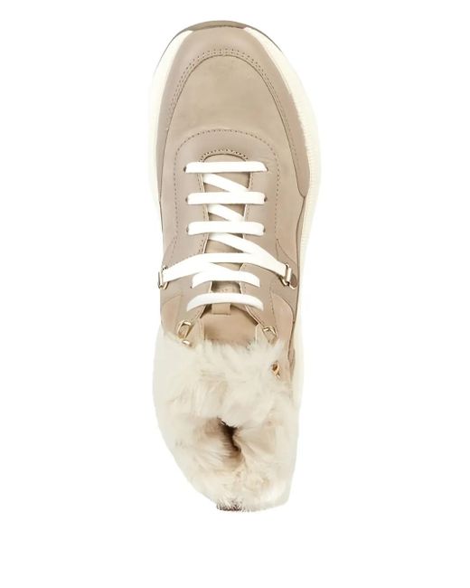 Geox Natural Lace-Up Boots