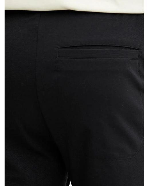 Adidas Black Terrex Multi Logo-Print Track Pants for men