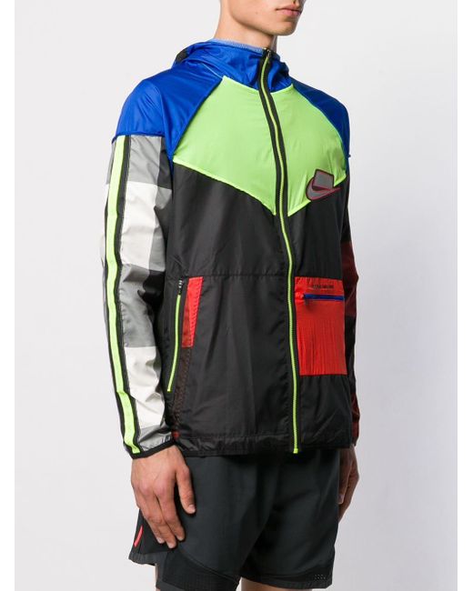 Nike Synthetic Wild Run Windrunner Jacket in Black for Men | Lyst