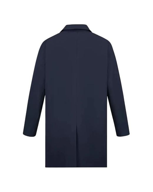Boss Blue High-Neck Jacket for men