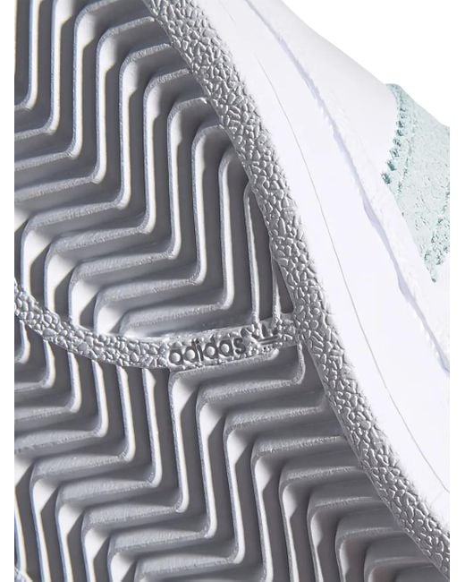 Adidas Superstar "white/ash Green/silver Metallic" スニーカー