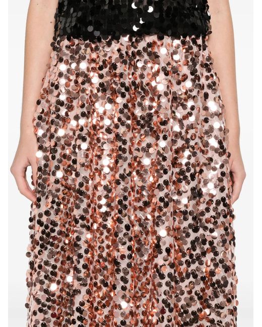 Blanca Vita Red Midirock Mit Pailletten