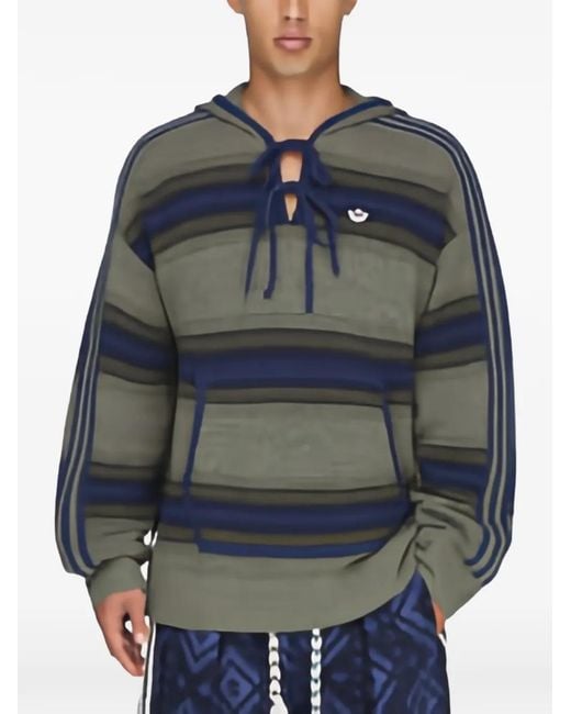 Adidas Gray Clot Baja Hoodie By Edison Chen