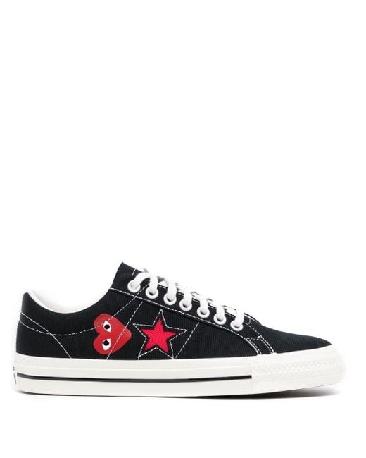 COMME DES GARÇONS PLAY White X Converse One Star Sneakers
