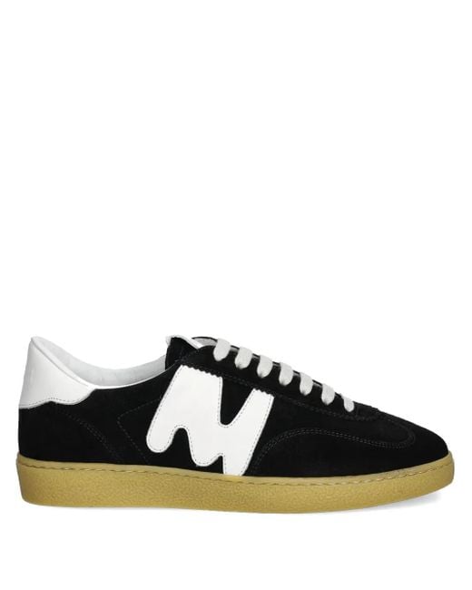 Sneakers Retro Con Inserti di MSGM in Black