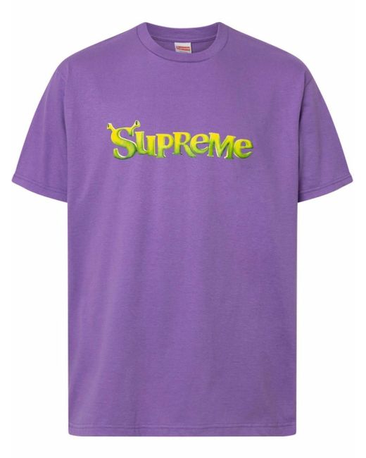 Camiseta de x Shrek Supreme Morado | Lyst