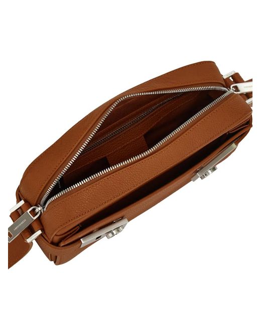 Ferragamo Brown East-West Shoulder Bag for men