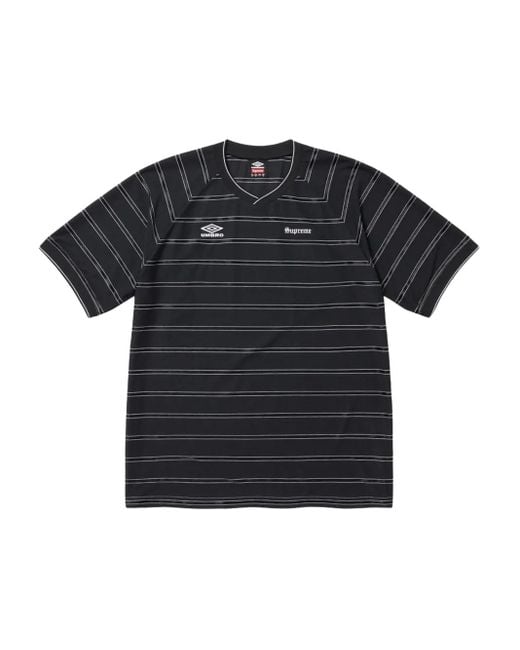 メンズ Supreme X Umbro® ストライプ Ss 25 Black