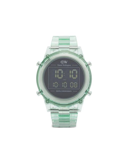 Reloj Retro Digital de 42 mm Daniel Wellington de hombre de color Blue