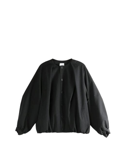 Adererror Black Button Long-Sleeve Jacket for men