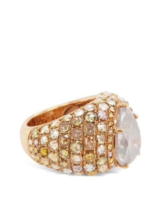 HYT Jewelry Metallic Bague En Diamant