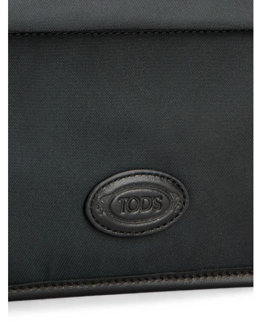 Tod's Kuriertasche Mit Logo-Patch in Black für Herren